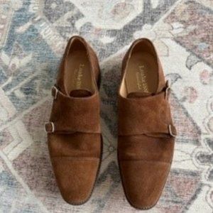 Loake Cannon Monk Shoe - Size UK 7.5